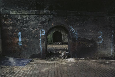 View of an abandoned building