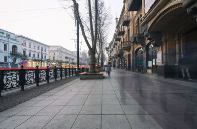 View of city street