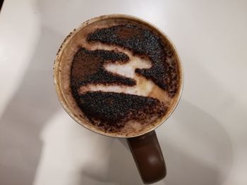 Close-up of coffee in cup