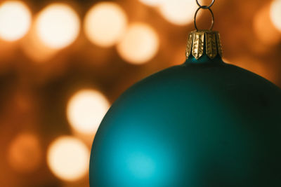 Close-up of christmas decorations