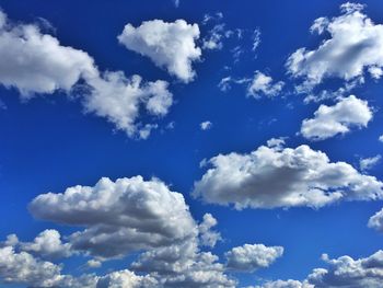 Low angle view of cloudy sky