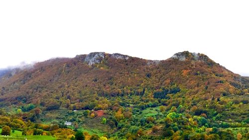 Scenic view of mountains