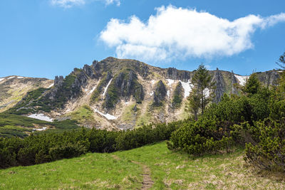 Panoramic view of landscape against sky