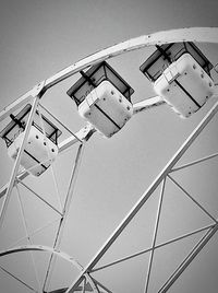 Low angle view of built structure against clear sky