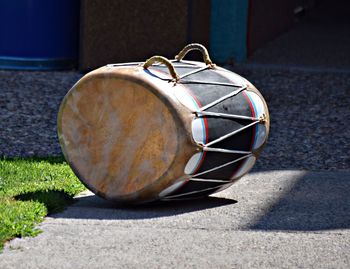 Close-up of ball on table