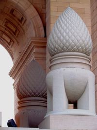 Low angle view of historical building