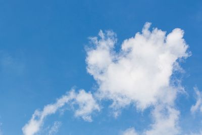 Low angle view of clouds in sky