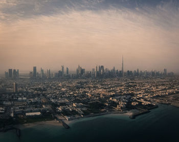 Aerial view of cityscape