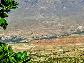 High angle view of landscape