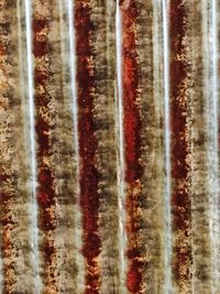 Full frame shot of rusty metal
