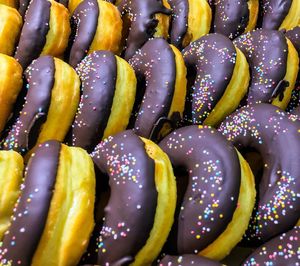 Full frame shot of multi colored candies