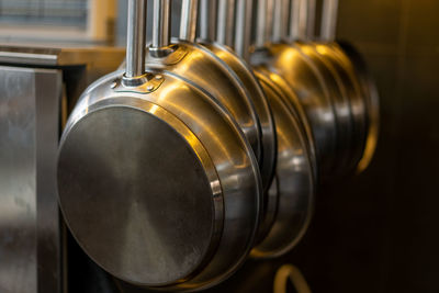 Close-up of machine part