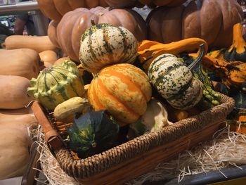 Close-up of vegetables for sale at market stall