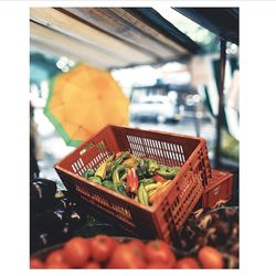 Fruits for sale in market