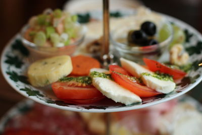 Close-up of food on plate