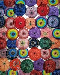 Full frame shot of multi colored pattern