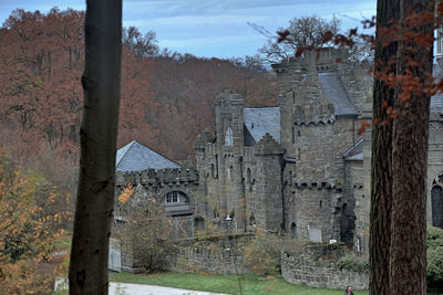 Exterior of old building