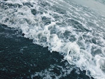 Scenic view of sea waves