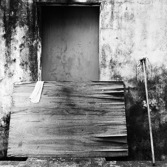 wood - material, wooden, door, wood, built structure, house, table, chair, closed, architecture, day, window, old, absence, indoors, empty, wall - building feature, no people, plank, building exterior