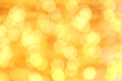 Defocused image of illuminated lights