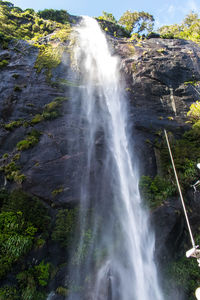 View of waterfall