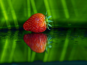 Close-up of strawberry