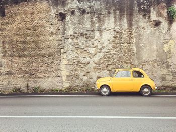 Car on street