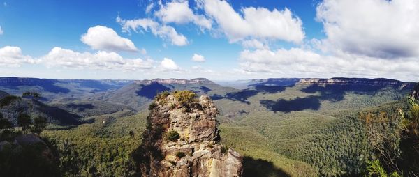 Panoramic view of landscape against sky