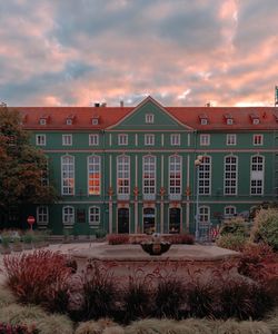 Buildings in city