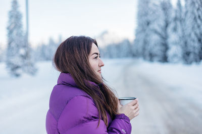 Young woman using mobile phone