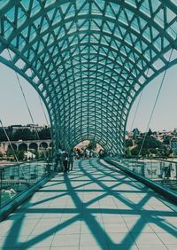 View of bridge in city