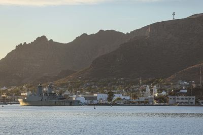 Navy ship p125 and mexican navy at the guaymas sonora maritime terminal 2004. 