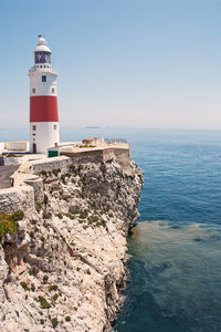 Lighthouse on beach