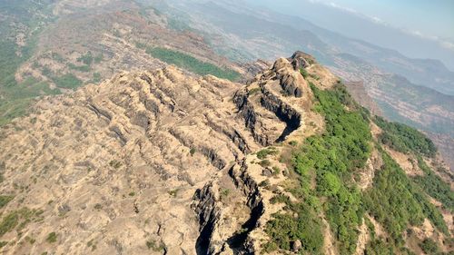 Scenic view of mountains