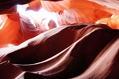 Close-up of rock formation