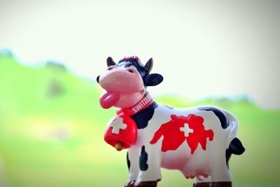 Close-up of figurine