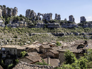 View of old building in city