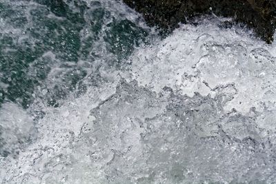 Close-up of sea waves