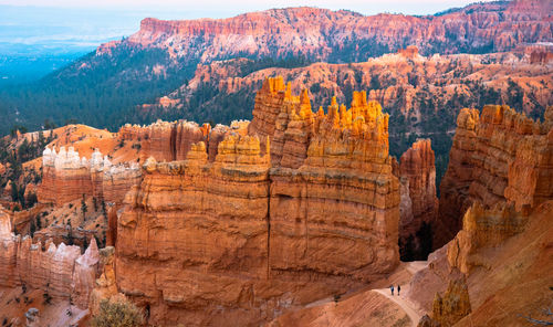 Sunset in bryce canyon