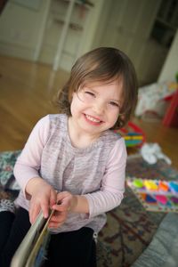 Portrait of smiling boy