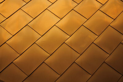 Full frame shot of tiled floor