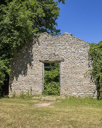 View of old building