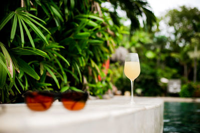 Close-up of drink on table