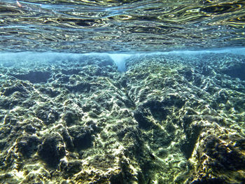 Full frame shot of sea water