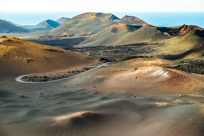 Scenic view of mountains