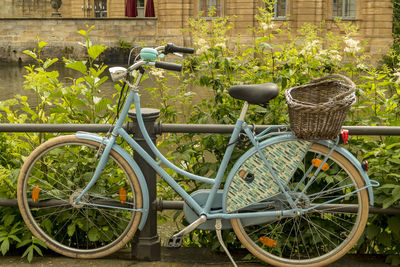 Bicycle in basket