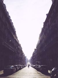 Road in city