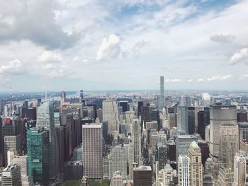 Aerial view of a city