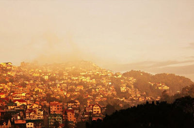 Cityscape against sky