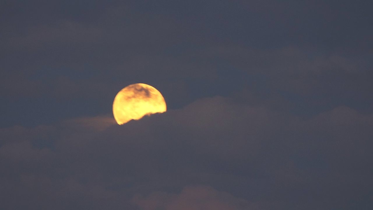 beauty in nature, nature, scenics, sky, moon, tranquil scene, tranquility, low angle view, outdoors, cloud - sky, no people, sky only, night, astronomy